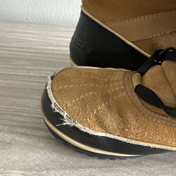 Sorel Tivoli II NL2089-373 Tan Suede Waterproof Winter Boots  Womens Size 8 - Picture 9 of 12